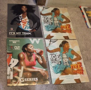 (4) Serena Williams Gatorade Ad/Posters Gatorade Miami Dolphins Tennis G Series - Picture 1 of 4