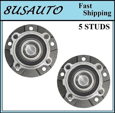 Front Wheel Hub Bearing Assembly Fit BMW 530I 2004-2007 PAIR - Image 1 of 3