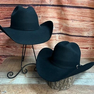 Men 100X western Cowboy Wide Brim Felt Hat Tejana wool Vaquero Texana Chihuahua - Picture 1 of 22