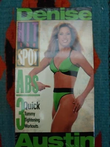 Denise Austin - Hit the Spot: Abs (VHS, 1995) NEW AND SEALED - Imagen 1 de 2