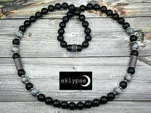 Onyx Stone Beaded Fashion Necklaces Pendants For Sale Ebay