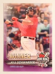 2021 Topps Kyle Schwarber /572 Home Run Challenge Winner #HRW-34 Phillies, Sox - Picture 1 of 2