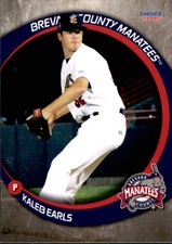 2015 Brevard County Manatees Choice #5 Kaleb Earls Limestone College Gaffney SC