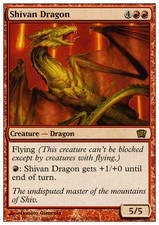 Shivan Dragon X4 (8th Edition) MTG (NM) *CCGHouse* Magic