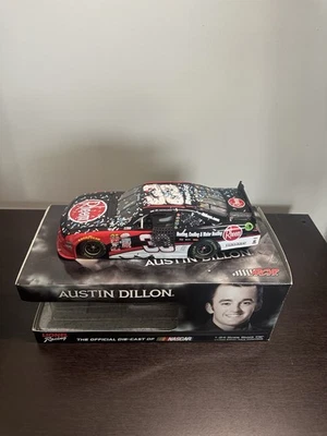 Austin Dillon Custom 1/24 Diecast 2015 Charlotte Drive For The Cure 300 Race Win Foto 1 de 4