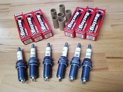 6x BRISK ER15YS-9 Silver Upgrade Spark Plugs fit: Bmw 630 - 3.0 - 2004 to 2010 - Image 1 of 4