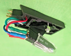 NEW ORTOFON OM 5E WITH  ELLIPT  STYLUS ON DUAL TURNTABLE TYPE SLED  READ BELOW - Picture 1 of 6