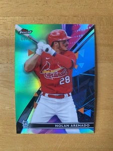 2021 Topps Finest Green Refractor #78 Nolan Arenado SN/99 - Bild 1 von 2