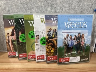 Weeds tv series - season 1-5 NEW - Season 6 Preowned - Free Shipping - image 1 of 3