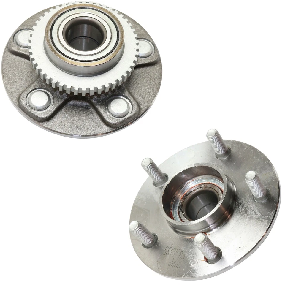 Bujes de rueda para Nissan Máxima 97-1999 trasero izquierdo derecho con cojinete y anillo ABS TRACCIÓN DELANTERA Foto 1 de 4