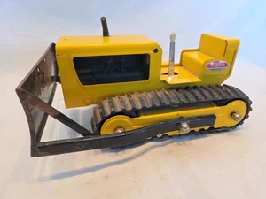 Vintage Metal Tonka 9" Steel Bulldozer Condition Used. Good Cond. Eco Shipping. - Picture 1 of 14