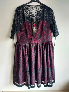 BNWT, Dancing Days By Banned, Gothic Dress, Size 3XL 20-22 - Picture 1 of 10