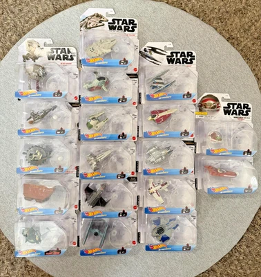 Hot Wheels Star Wars Starships, Vehículos, Mandalorian Sellado Nuevo Elige y Elige Foto 1 de 2