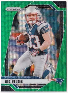 Panini NFL Prizm 2024 Wes Welker Green Wave Prizm - Bild 1 von 2