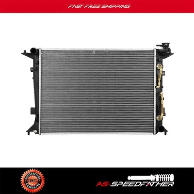 For CU13467 2010-2016 Hyundai Genesis Coupe Aluminum Radiator with Warranty - Image 1 of 4