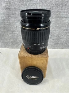 Canon EF 28-80mm f3.5-5.6 II Ultrasonic Zoom Lens + caps - tested - MINT! - Picture 1 of 8