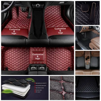 Fit For Mercedes-Benz Car Floor Mat Trunk Carpet Cargo Liner Rug Waterproof PU — 第 1/4 张图片