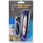 2 in 1 Counterfeit Money Detector Tester Dollar Bill Fake Currency Checker