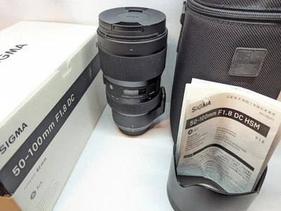 Sigma 50-100mm f/1.8 DC Art Lens with Nikon Mount - CLEAN !! - Image 1 of 4