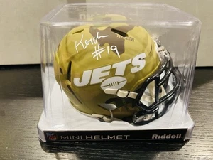 Keyshawn Johnson Autograph Signed Mini NFL Helmet Beckett Certified Auto Jets - Picture 1 of 6