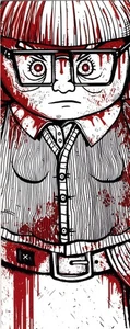 Chuck Palahniuk Damned Book Night Bookmark 2011 Lemuria Bookstore Jackson MS - Picture 1 of 2