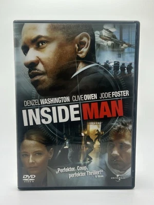 Inside Man - Denzel Washington - DVD - guter Zustand - Bild 1 von 3