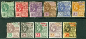 British Guiana 1913-27. 1c-96c. Mounted mint, condition mixed - Picture 1 of 2