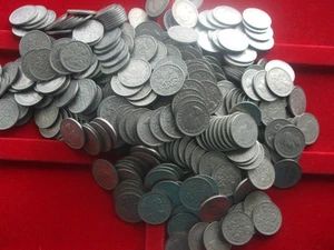 650 x CLEAN QUEEN ELIZABETH II SIXPENCES - VENDITORE BRITANNICO DI FIDUCIA - Foto 1 di 1
