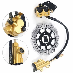 MotoCross Dirt Bike Pit Bike 4 Takt Bremsen Kit Hinten + Scheibe Neuer 49-125ccm - Bild 1 von 12