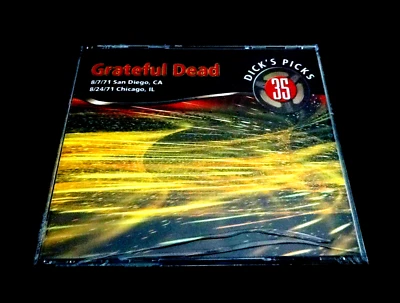 Grateful Dead Dick's Picks 35 Volume Thirty Five 8/7/71 8/24/1971 IL CA 4 CD 1st - Image 1 of 4