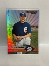 2003 Donruss Stat Line "National Atlantic City" embossed CLIFF BARTOSH #d  1/1
