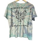 Vintage 80s 1988 Robert Plant Non Stop Go Tour Tie Dye Thrashed Thin Tee Size S