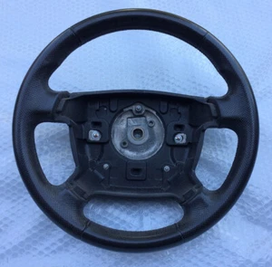 Ford BA BF Falcon XR6 Turbo MK2 BLACK leather STEERING WHEEL Territory Ghia AWD - Picture 1 of 1