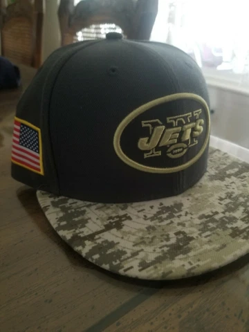 NewYork Jets New Era Fitted Hat, Salute To  Service Limited Edition Cover