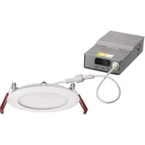Lithonia Lighting 4in. 3000K/4000K/5000K White Integrated 810 Lumen LED Fixture - Picture 1 of 11
