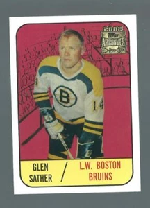 2002 Glen Sather Bruins Topps OPC # 38 RC Reprint #67 *266A - Picture 1 of 2