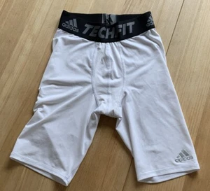 Adidas Techfit Base Compressions Shorts Weiß Gr XS - Bild 1 von 3