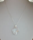 40mm Crystal Clear Cosmic Necklace made with Swarovski & Sterling Silver