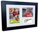 Signed Gabriel Jesus Arsenal Autographed Photo Photograph Picture Frame Poster