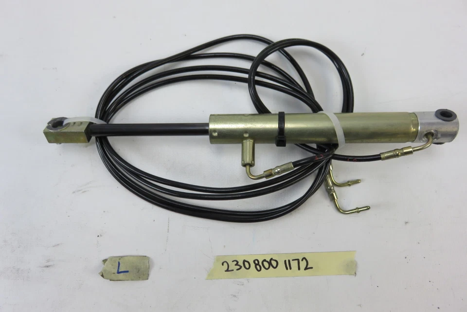 Mercedes R230 SL55 SL500 hydraulic cylinder, hard top main lift, left 2308001172 - Image 1 of 1