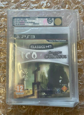 BRAND NEW SEALED ICO AND SHADOW OF THE COLOSSUS FOR PS3 VGA GOLD GRADED 95 - Image 1 of 2