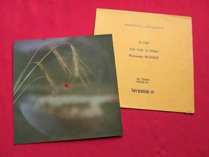 BLONDIE the tide is high NM RARE orange sleeve 1980 POLISH FLEXI Tonpress #2 - Picture 1 of 2