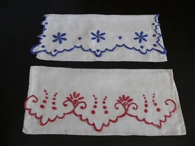 Pochette en lin pour ranger serviette de table Vendue à l'unité au choix - Photo 1/4