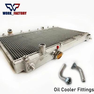 Radiador de aluminio para 1997-2001 01 2000 1999 1998 97 HONDA CR-V 4CYL 2,0 L L4 Foto 1 de 4