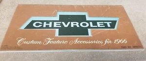 1966 CHEVROLET Accessories USA Sales Brochure IMPALA Chevelle CORVETTE - Bild 1 von 9