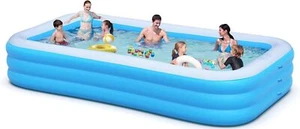Extra Large Rectangular Inflatable Thickened Family Home Backyard Swimming Pool - Picture 1 of 7