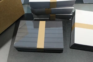 100 Leuchtturm Einsteckkarten A5 mit 5 Streifen und Deckblatt - Bild 1 von 1