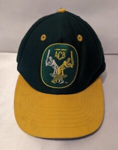 Vintage ACB Australian Cricket Board Adjustable Cap Hat ISC Brand