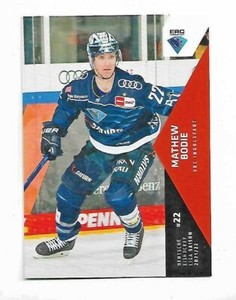 DEL Playercard 21-22 - Mathew Bodie - ERC Ingolstadt #132