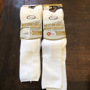 Thorlos Socks Unisex Western Foot Protection Reduce Pain/Pressure Lot of 2 Large - Picture 1 of 8